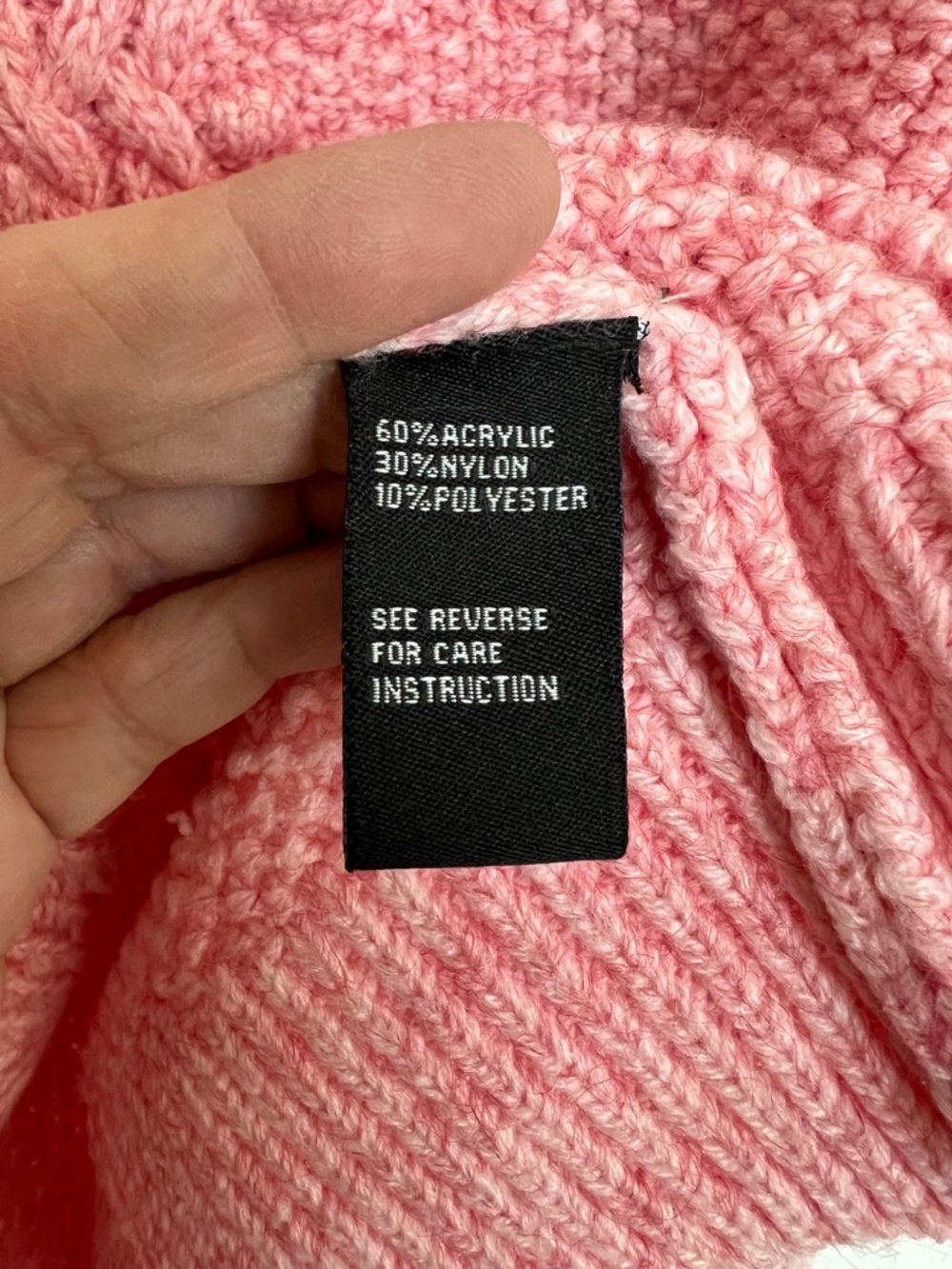 🍭 Love at First Find Women's Pink Sweater Size S - Picture 6 of 7